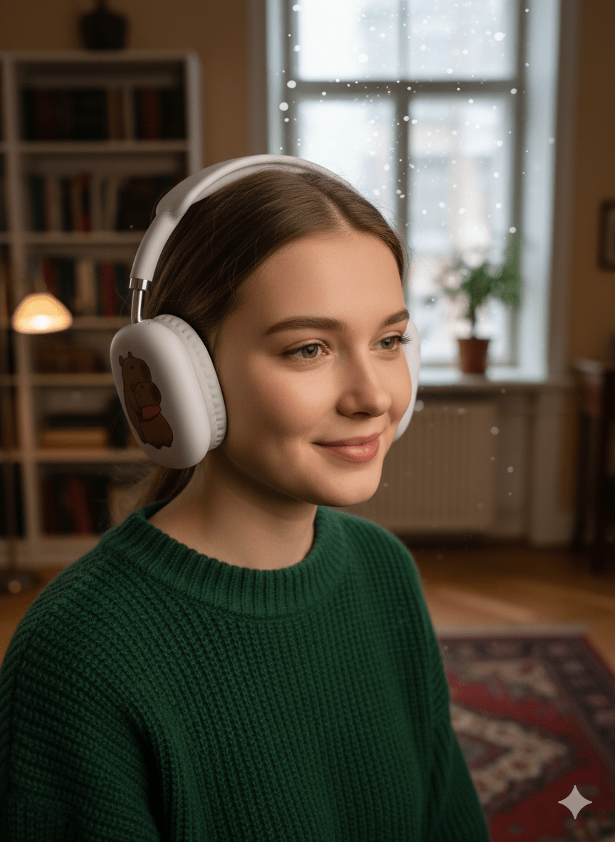 Carbine Bear Wireless Bluetooth Headphones