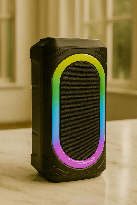 Double Horn Portable Bluetooth Speaker