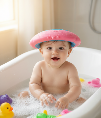 Kidilo - Adjustable Baby Shower Cap