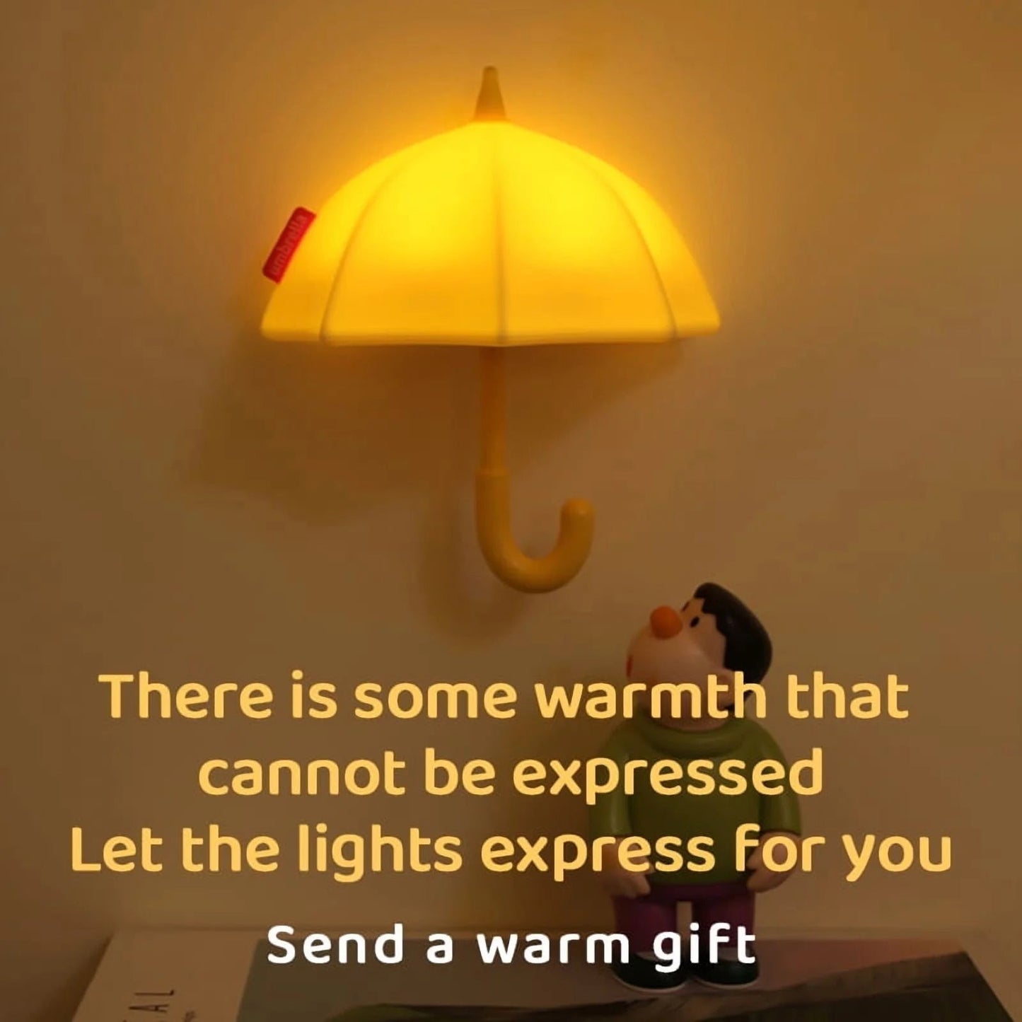 Mini Umbrella Magnetic Silicone Light