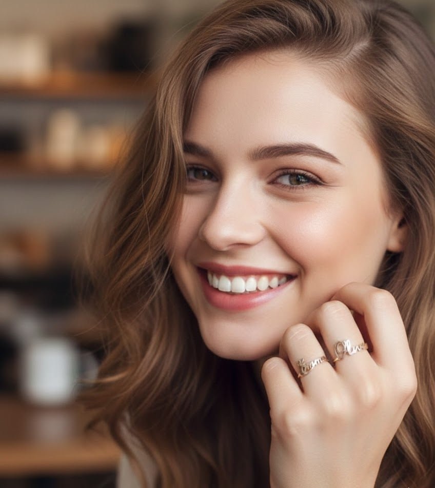 New Custom Name Ring