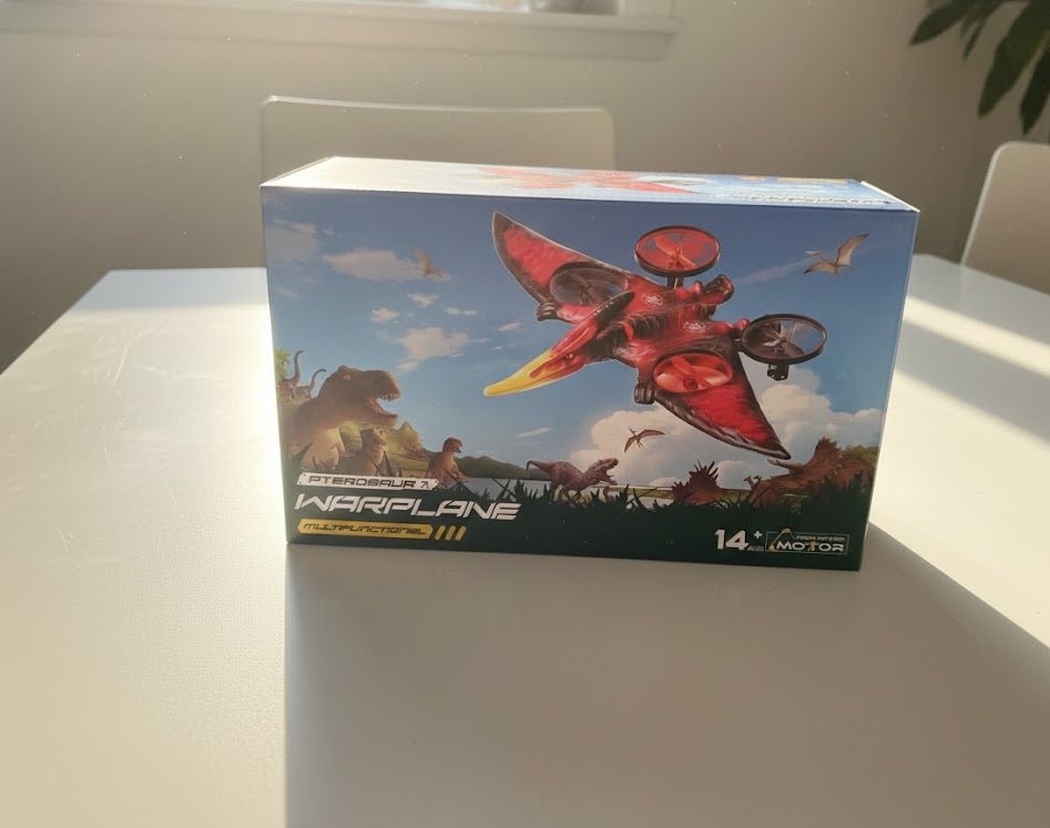 Pterosaur Warplane - Flying Dino Drone