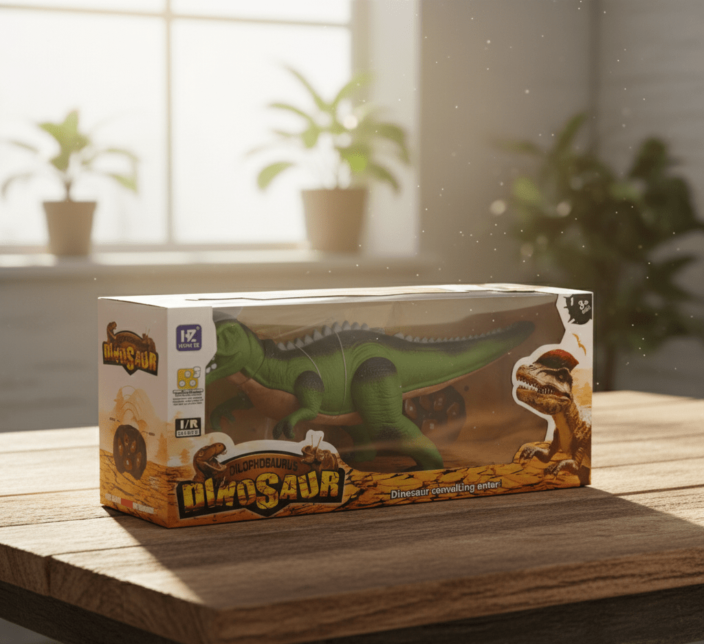 Remote-Control Dilophosaurus Dinosaur Toy