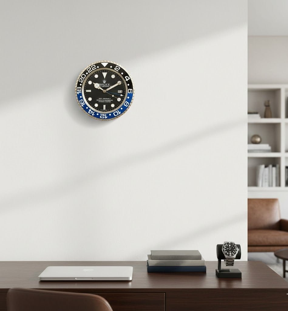 Rolex-Inspired GMT Wall Clock ©
