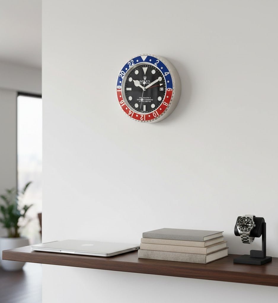 Rolex-Inspired GMT Wall Clock ©