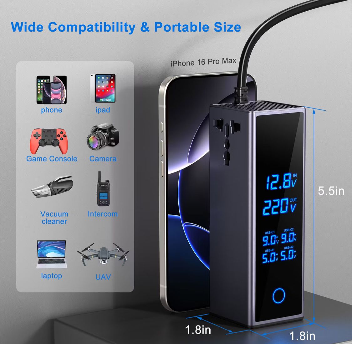 Socket Car Power Inverter ©