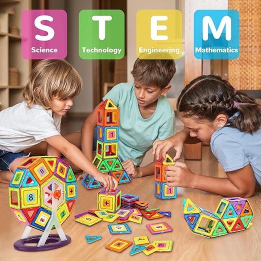STEM - Magnetic Building Blocks Set