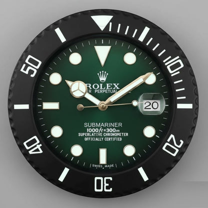Luxury Submariner Wall Clock ©